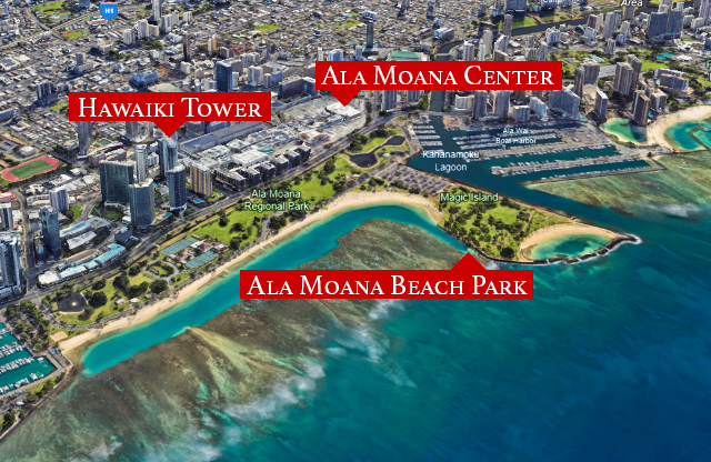 Hawaiki Tower Map Location