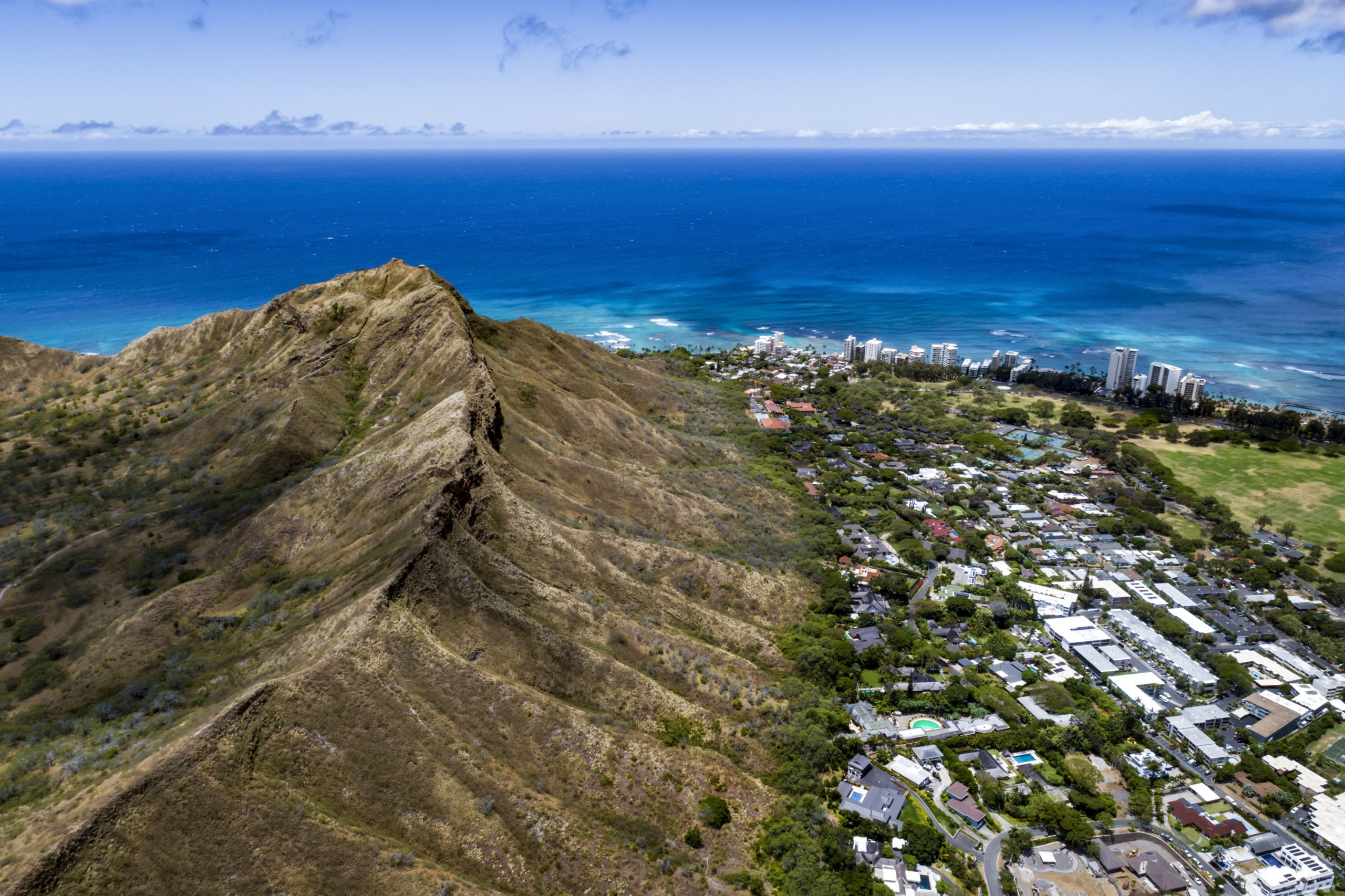 Diamond Head Aerial